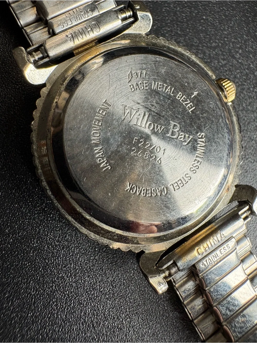 Two-Tone‎ Women's Bracelet Watch - Silver & Gold